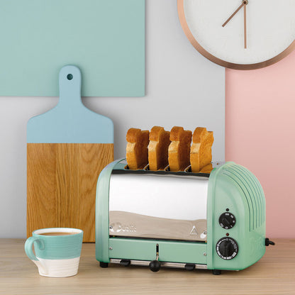 Dualit 4 Slice Classic Toaster - Mint Green