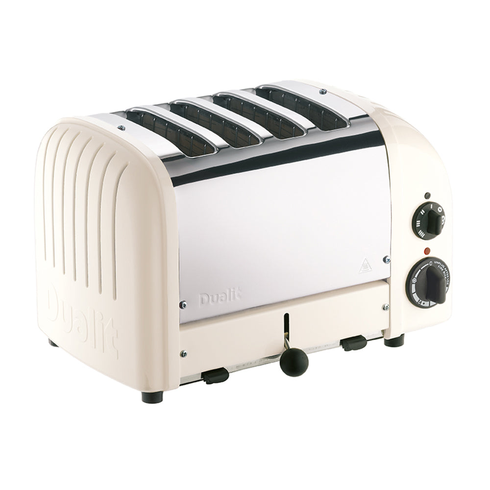 Dualit 4 Slice Classic Toaster - Canvas White